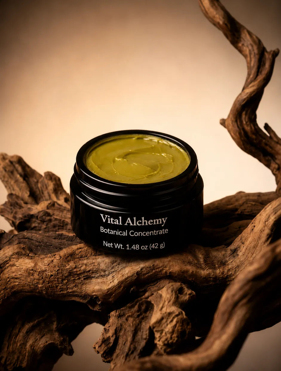 Immortelle Skin Vital Alchemy Botanical Concentrate Pressed Serum driftwood