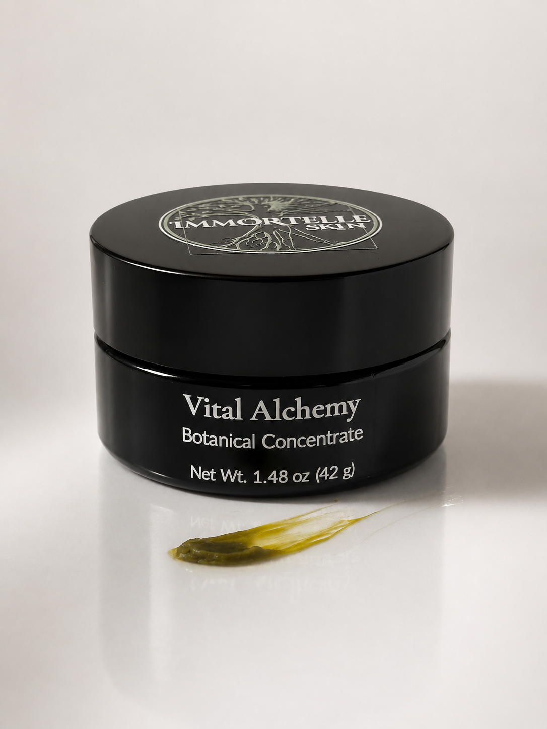 Immortelle Skin Vital Alchemy restorative botanical concentrate pressed serum – botanical skincare